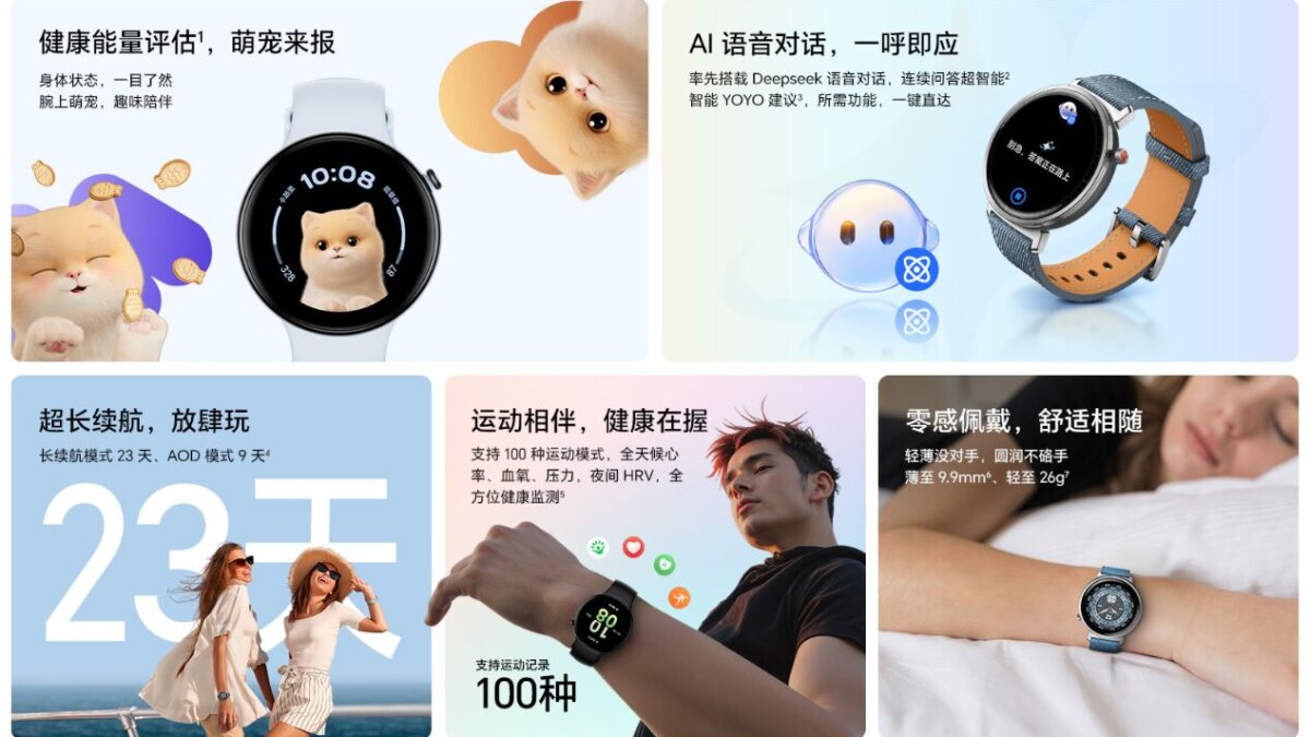 Honor выпустила умные часы Watch Fit Vitality Edition 5 Honor  Watch Fit Vitality Edition