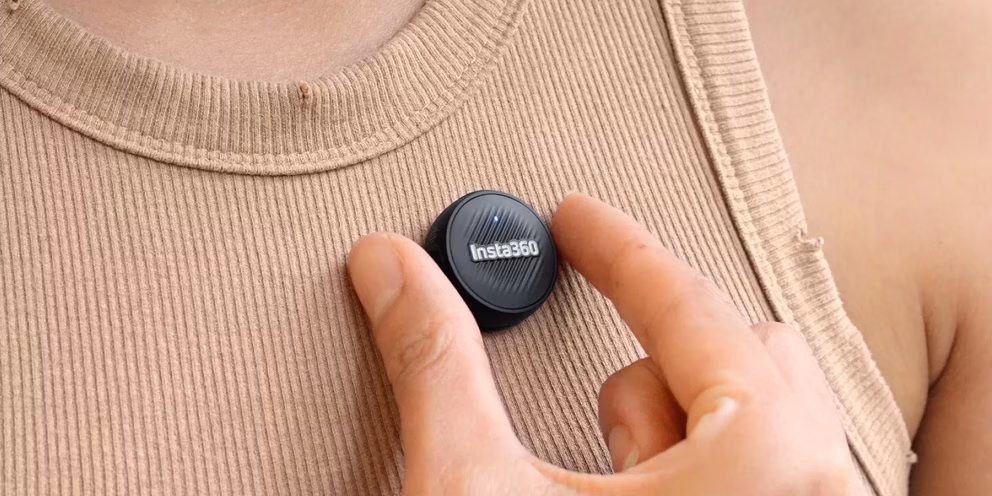 Insta360 выпустила маленький Bluetooth-микрофон Mic Air 4