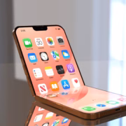folding iphone flip concept