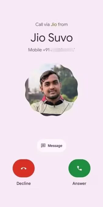 google phone single tap incoming call