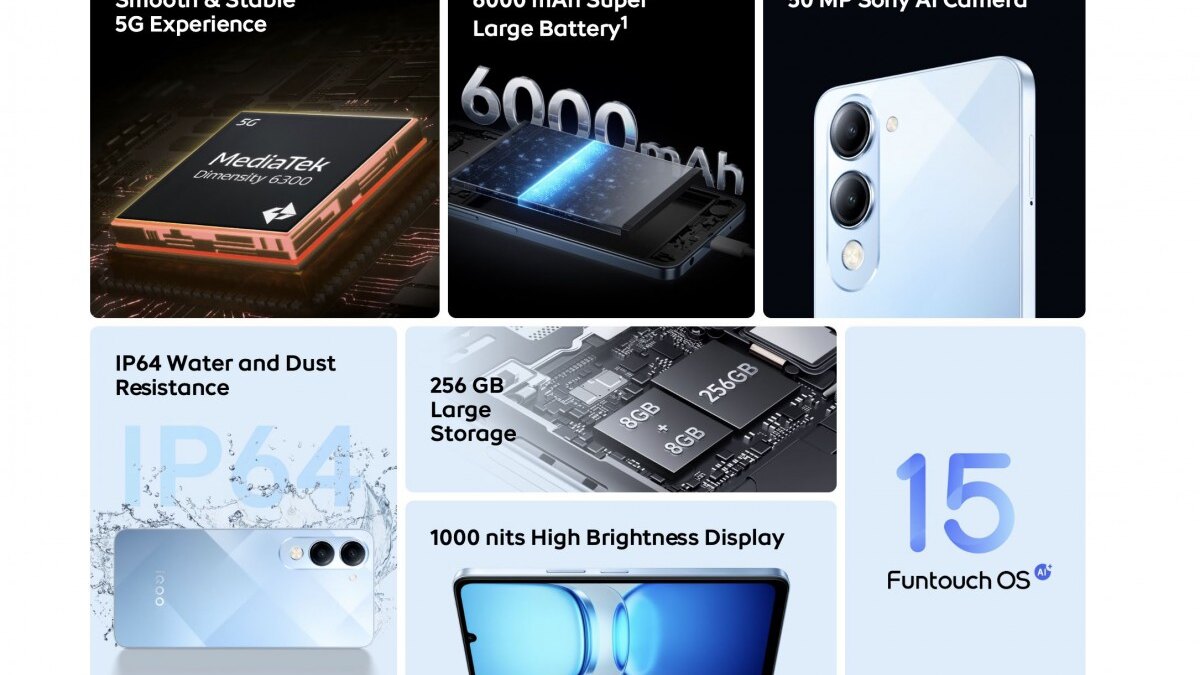 iQOO представила бюджетный смартфон Z10 Lite 3 iQOO Z10 Lite