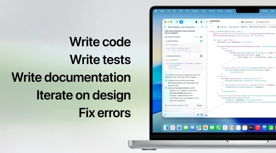 Apple внедряет ChatGPT и другие модели ИИ в Xcode 2 img 5416