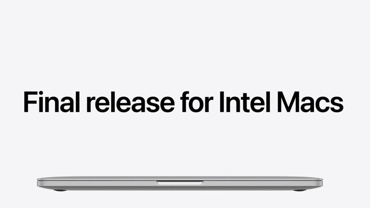 Apple прекратит обновление Intel Mac после macOS Tahoe 3 intel macs no more updates
