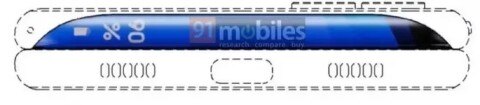 Samsung зарегистрировал патент на смартфон-раскладушку с Edge-экраном 7