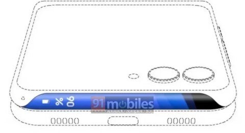 Samsung зарегистрировал патент на смартфон-раскладушку с Edge-экраном 6