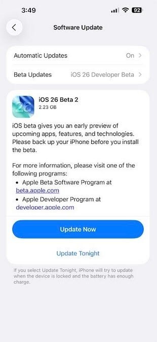Apple выпустила iOS 26 Developer Beta 2: что нового 4 snif c
