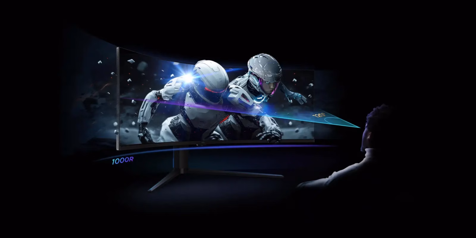 TCL выпускает огромный 57-дюймовый изогнутый монитор с разрешением 4K 2 TCL