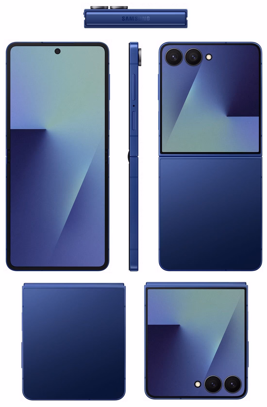 Samsung Galaxy Z Flip 7: утечка рендеров 9 unnamed