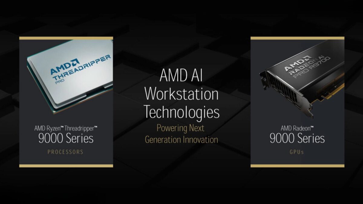 AMD выпустил процессоры Threadripper PRO 9000 и видеокарты Radeon AI PRO 9000 5 yfnycml32ksa