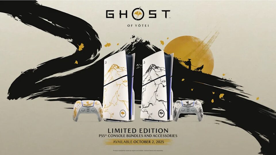 Sony выпустит специальные версии PlayStation 5 к выходу Ghost of Yōtei