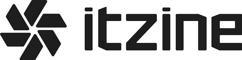 itzine обновил логотип и освежил сайт: минимализм, скорость и новый ритм 13 logo black 1