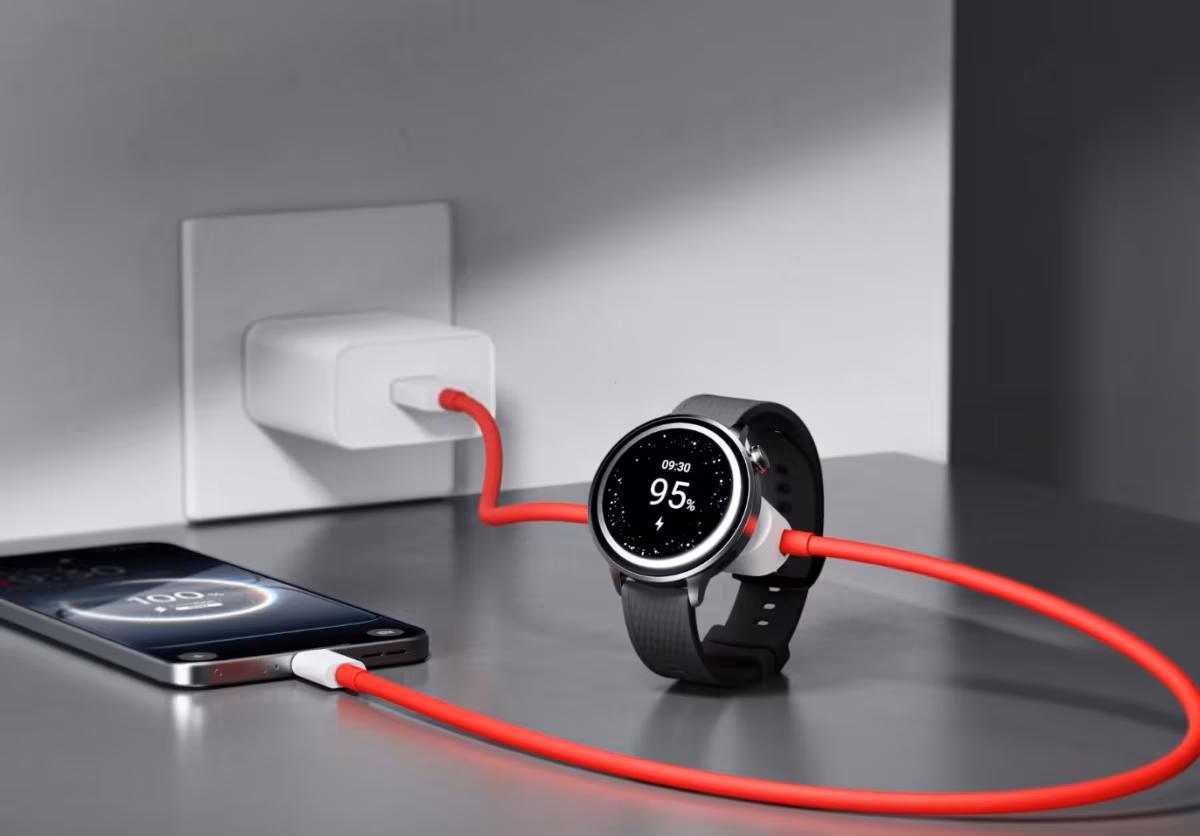 OnePlus выпустила кабель SUPERVOOC «2 в 1» с двойной зарядкой для телефона и умных часов 3 oneplus 2 in 1 supervooc cable
