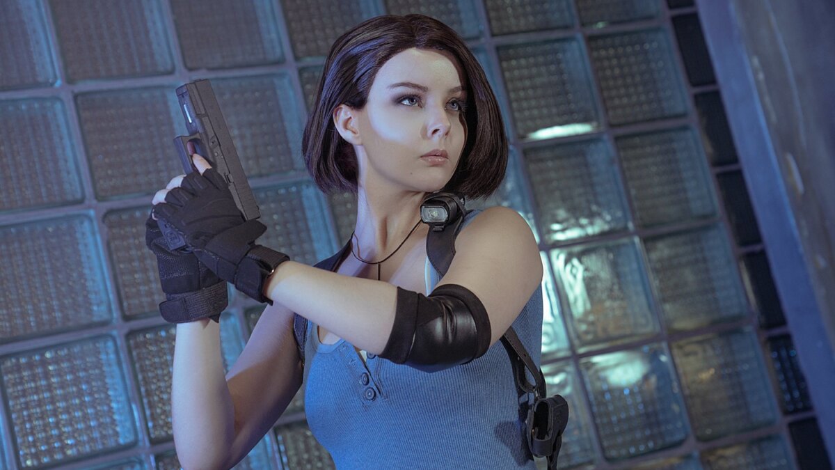 Они делают игры сексуальнее: 15 лучших косплеерш 2025 года 18+. Часть 1 43 160710 cosplay jill valentine by disharmonica detb2jl 2