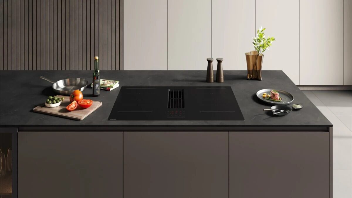 Samsung представит новую линейку премиальной кухонной техники на IFA 2025 3 samsung extractor induction hob 2025 1200x675 1