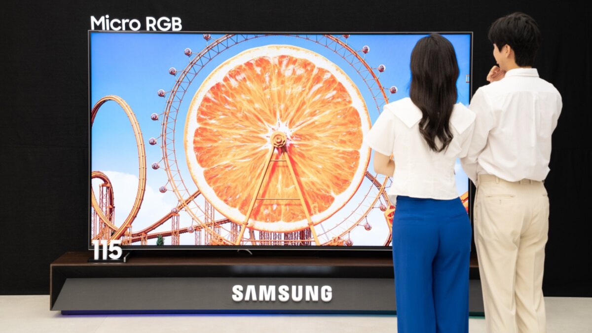 samsung micro rgb tv 115 inch
