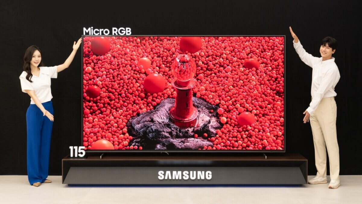 samsung micro rgb tv 115 inch 2025 korea launch 1200x675 1