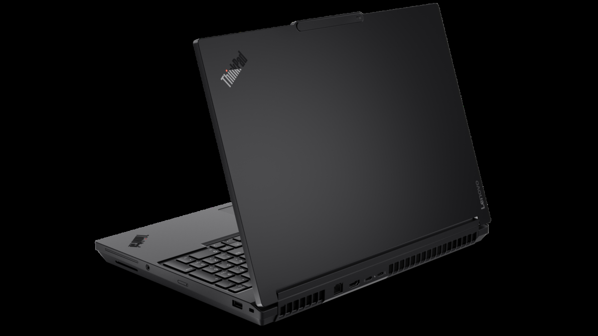 Ноутбук Lenovo ThinkPad P16 Gen 3 с открытым экраном