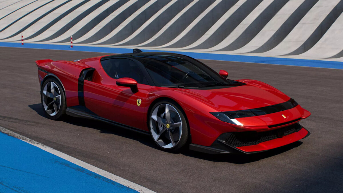 Ferrari представила новый среднемоторный спорткар 849 Testarossa с гибридным V8 11 4377378