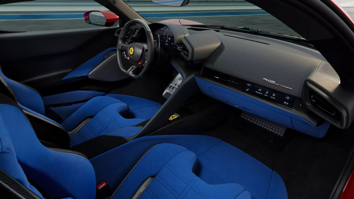 Ferrari представила новый среднемоторный спорткар 849 Testarossa с гибридным V8 18 4377396