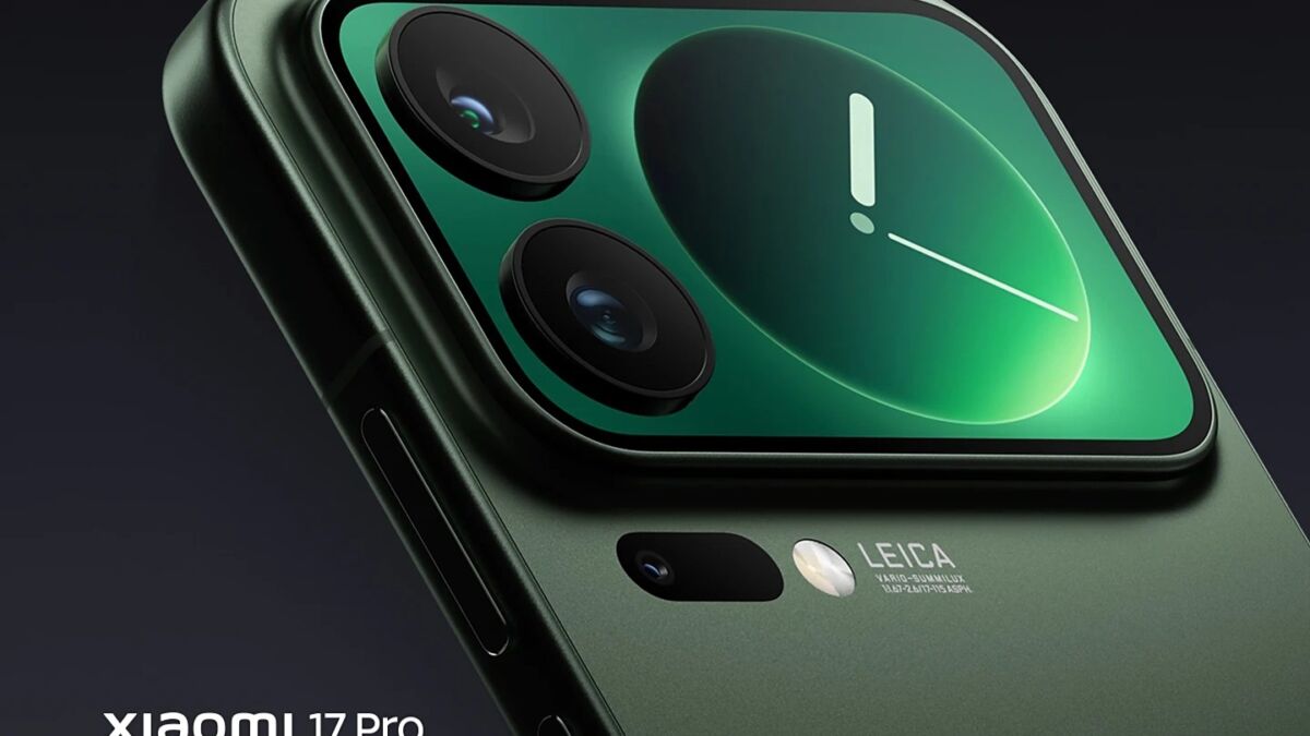 Задняя камера Xiaomi 17 Pro с двумя объективами и вторым экраном