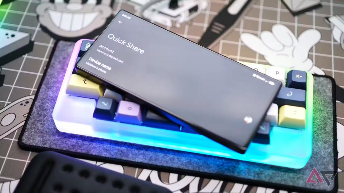 Google готовит Quick Share для iPhone: детали функции 1 android quick share menu