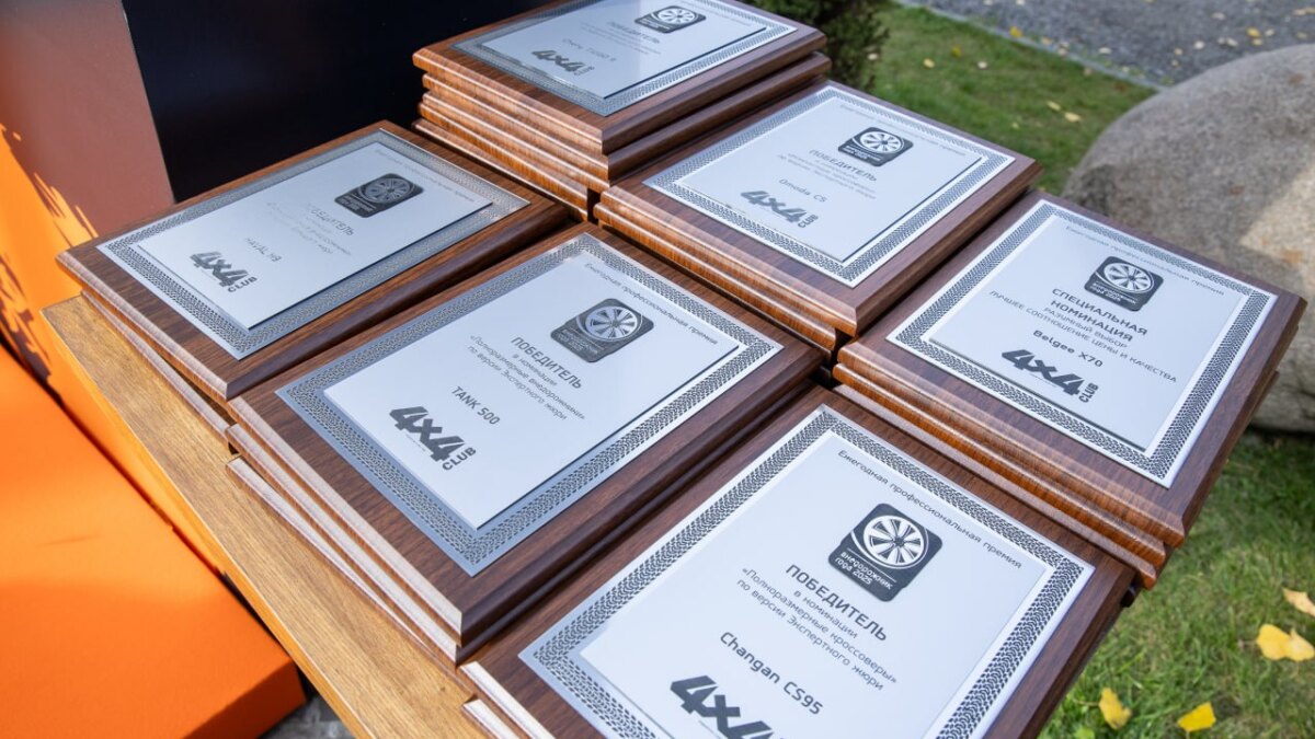 Changan CS95 признан «Внедорожником года 2025» в категории полноразмерных кроссоверов 5 award vnedorojnik goda winners