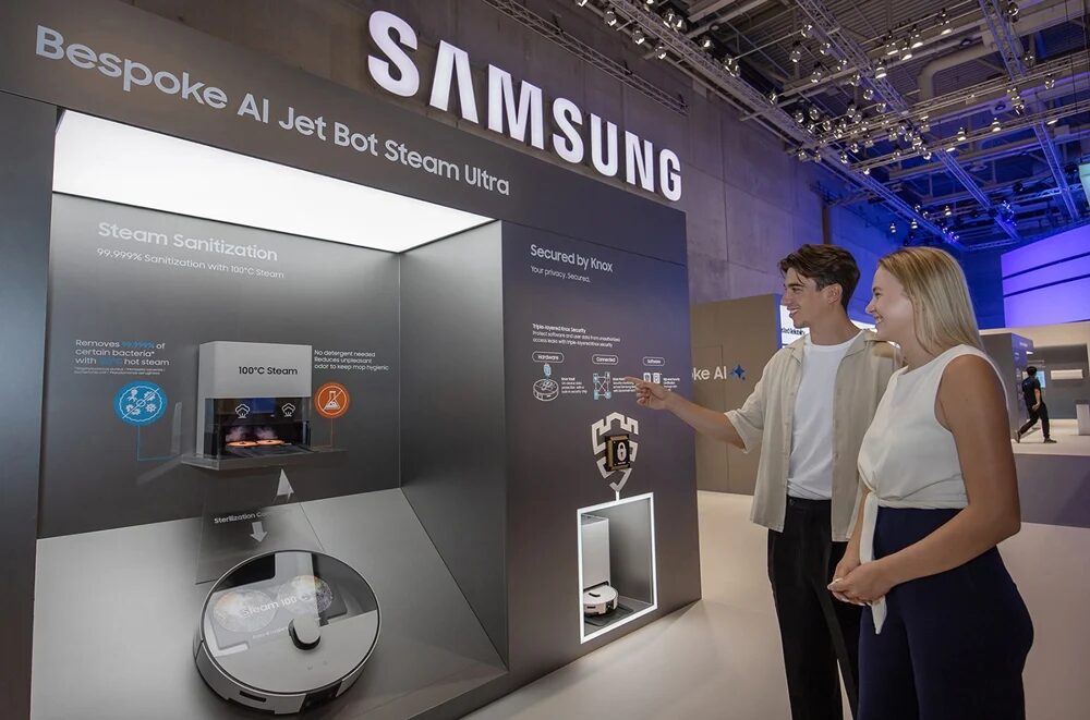 IFA 2025: Samsung представила робот-пылесос Bespoke AI Jet Bot Steam Ultra с распознаванием жидкостей 3 bespoke ai jet bot steam ultra ifa 2025