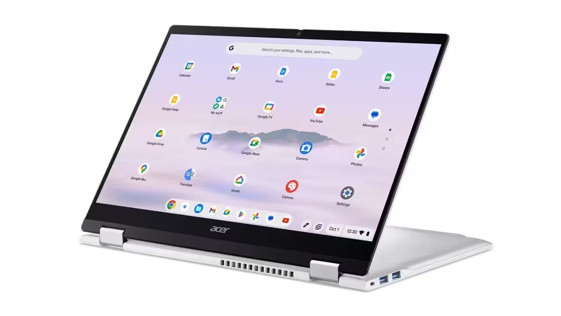 Ноутбук Acer на выставке IFA 2025 с выдвижным экраном