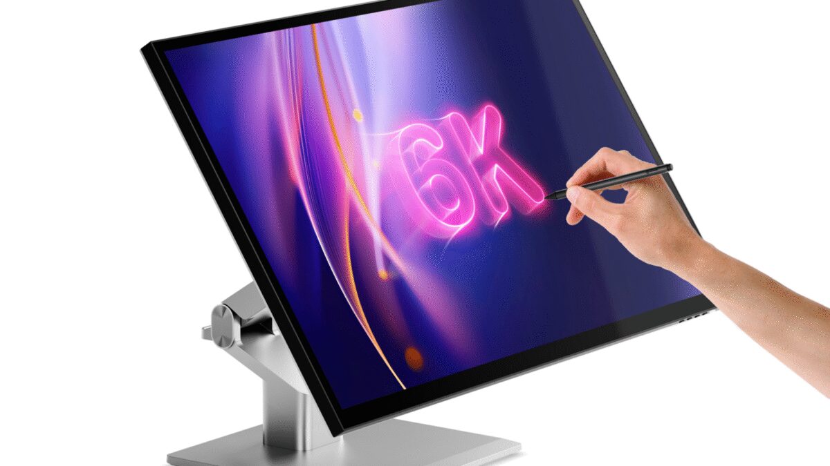 Экран с ручкой для рисования Alogic 6K сенсорный дисплей под углом