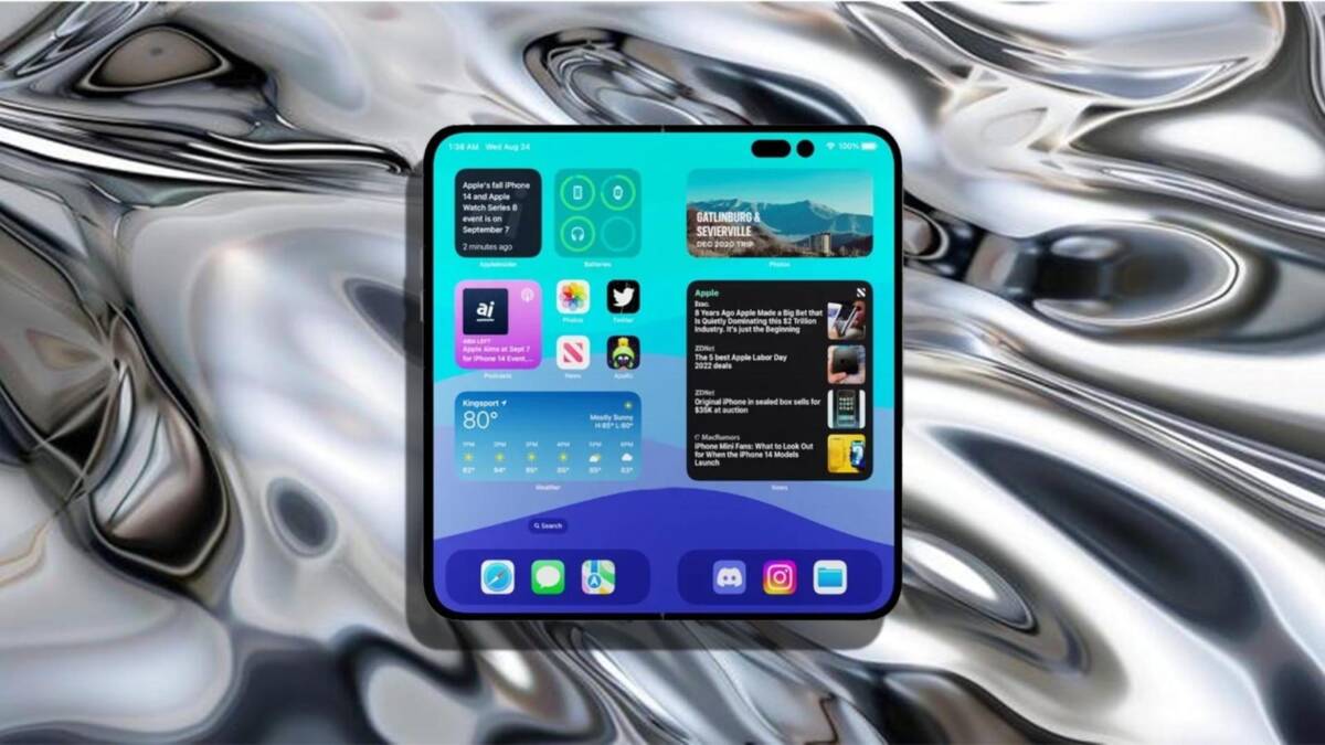 Samsung фактически подтвердила выпуск складного iPhone 2 foldable iphone title e1756961915999