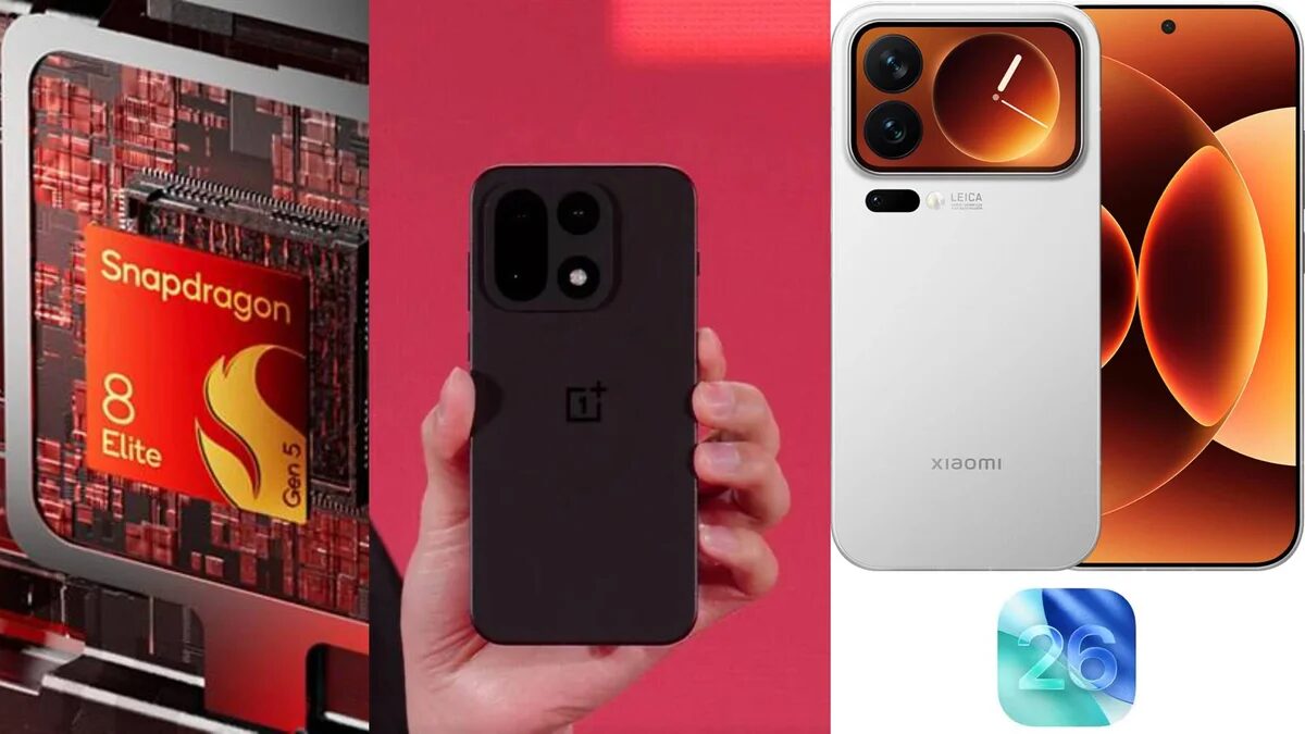 Смартфоны OnePlus и Xiaomi на фоне чипа Snapdragon 8 Elite в обзоре новых названий