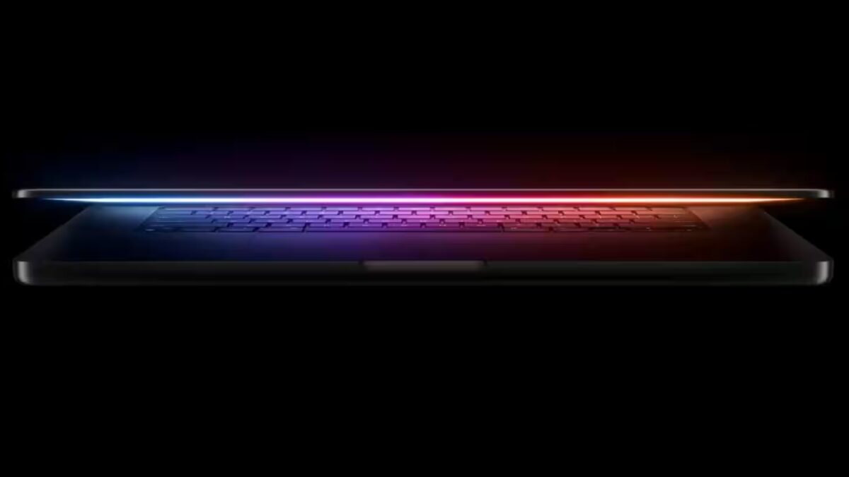MacBook Pro с RGB-подсветкой клавиатуры и тонким корпусом в концепте будущего дизайна Apple