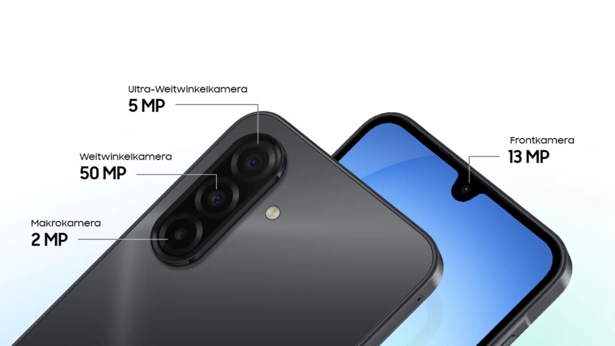 Камеры Samsung Galaxy А17 4G с тремя модулями