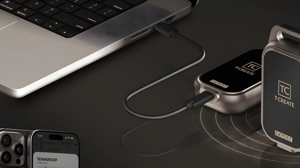 TeamGroup представила внешний SSD T-Create Expert P34F с функцией геолокации 4 t create expert p34f 4 1 scaled 1