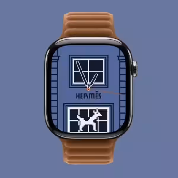 the new apple watch hermes with clarus the dogcow