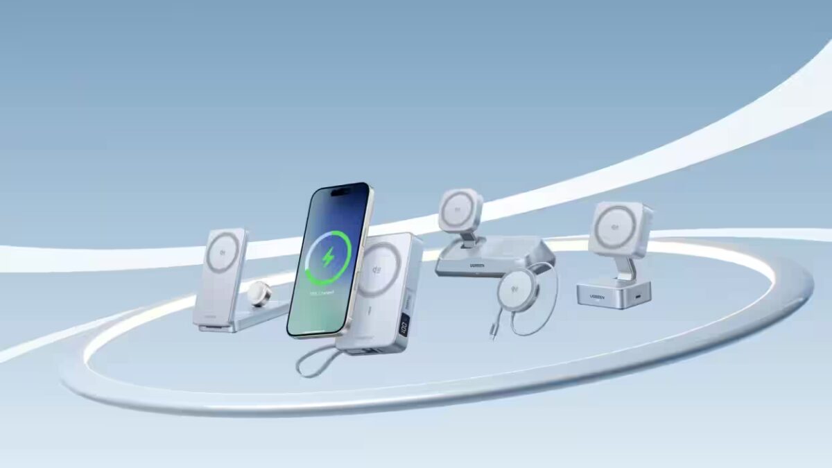 Ugreen MagFlow Qi2 25W — беспроводное зарядное для Pixel 10 и iPhone 17 в белом цвете