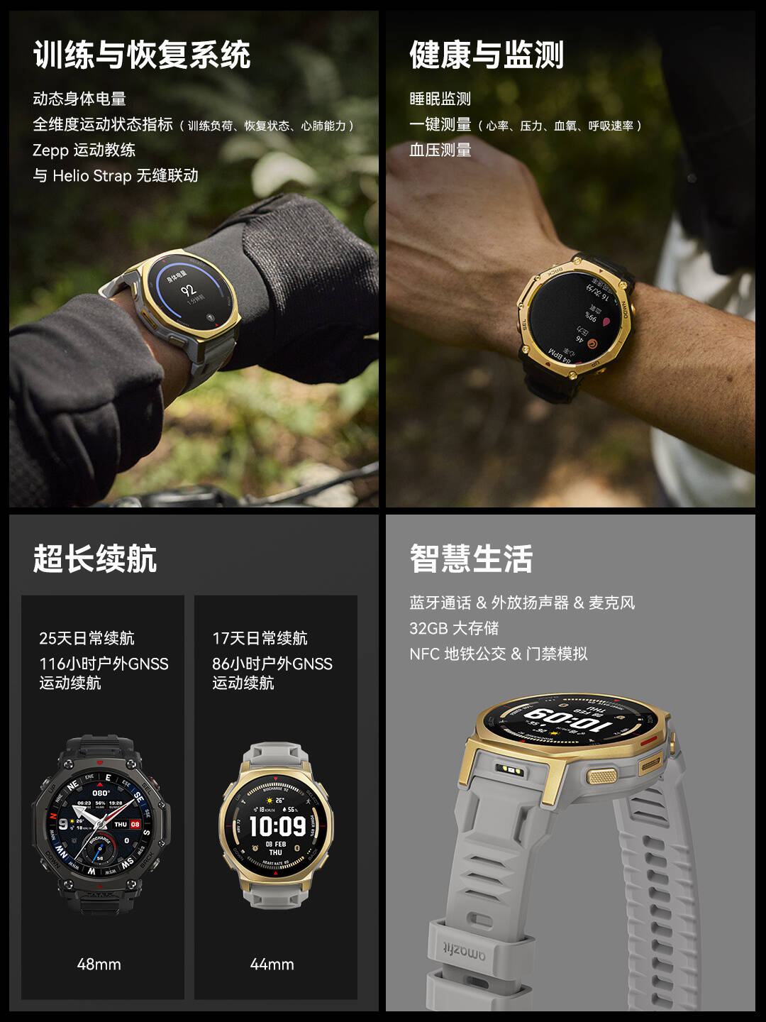 Amazfit представила уменьшенную версию T-Rex 3 Pro в корпусе 44 мм 4