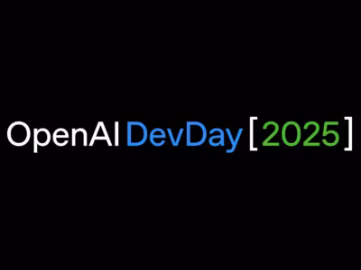 Промо OpenAI DevDay 2025: объявление о конференции с цветным текстом на черном фоне