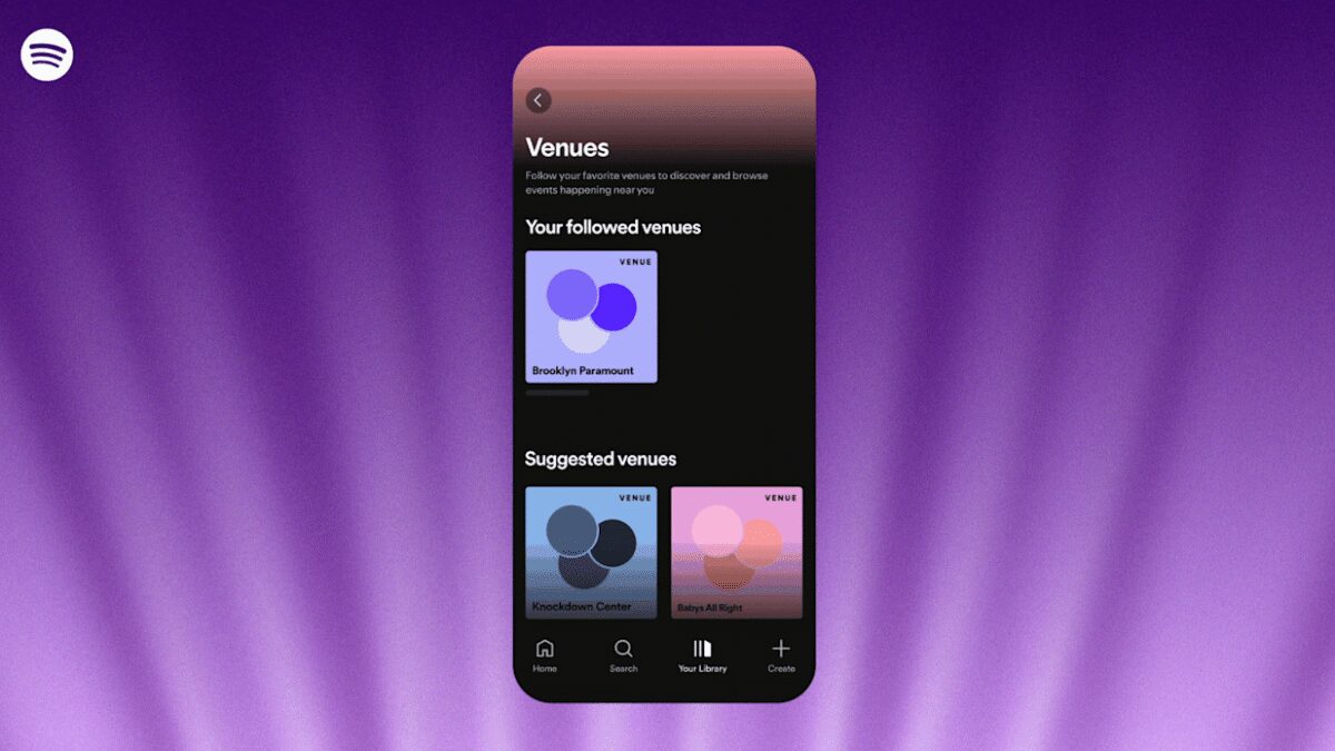 Spotify добавила функцию отслеживания концертных площадок 3 647a8c30 adc9 11f0 b6ff 5a9f3c9f4cf2