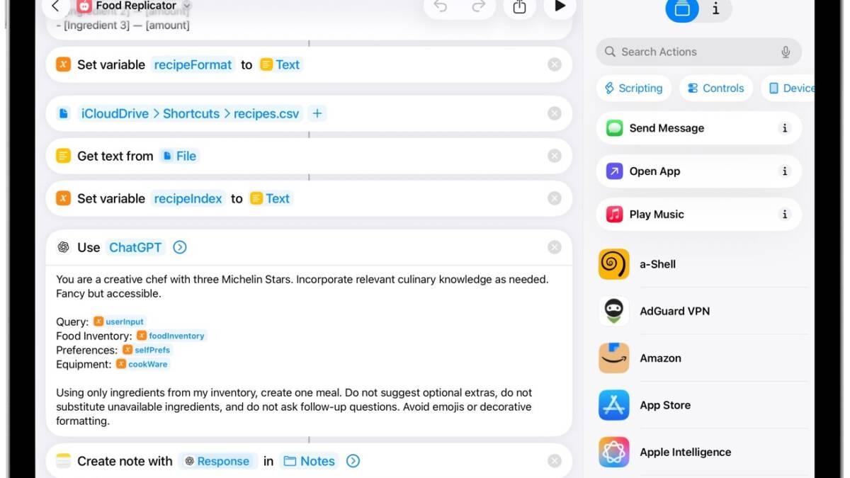 Как использовать Apple Intelligence в приложении Shortcuts, чтобы экономить время каждый день 5 65228 136454 img 0354