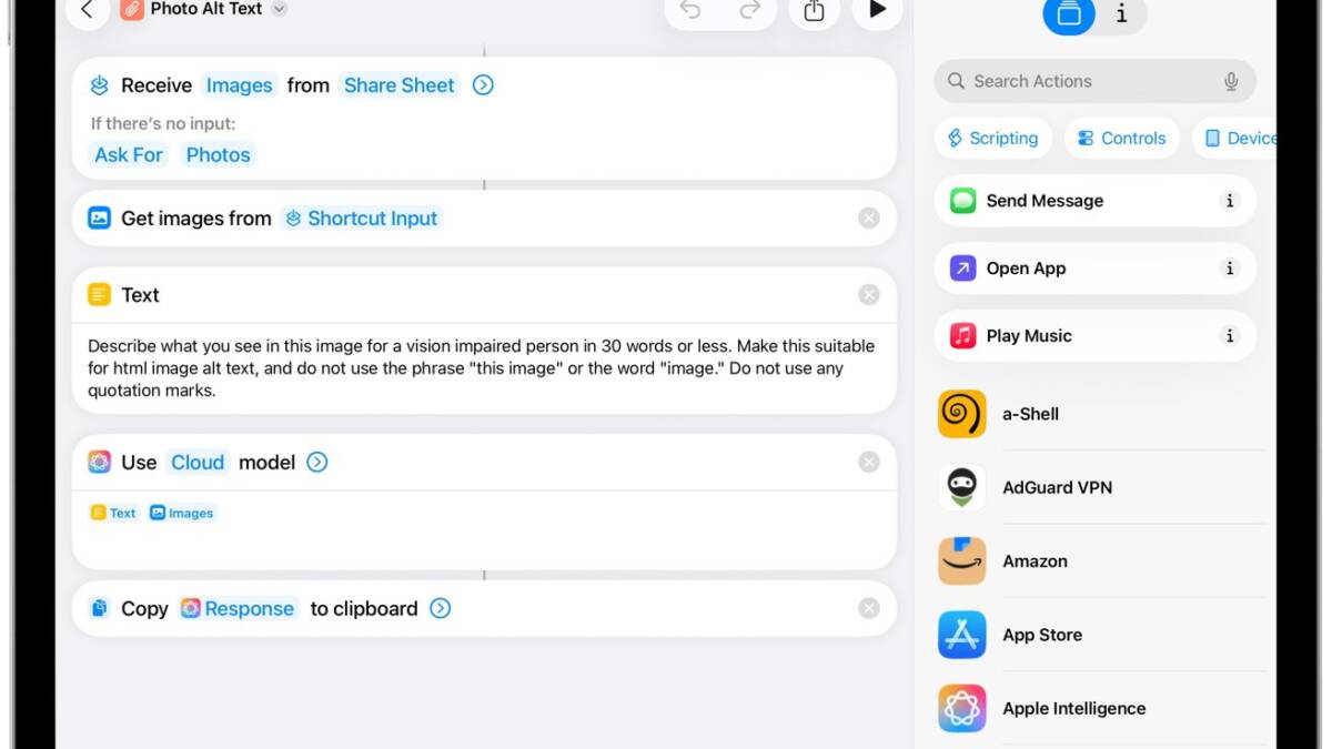 Как использовать Apple Intelligence в приложении Shortcuts, чтобы экономить время каждый день 4 65228 136456 img 0354 2
