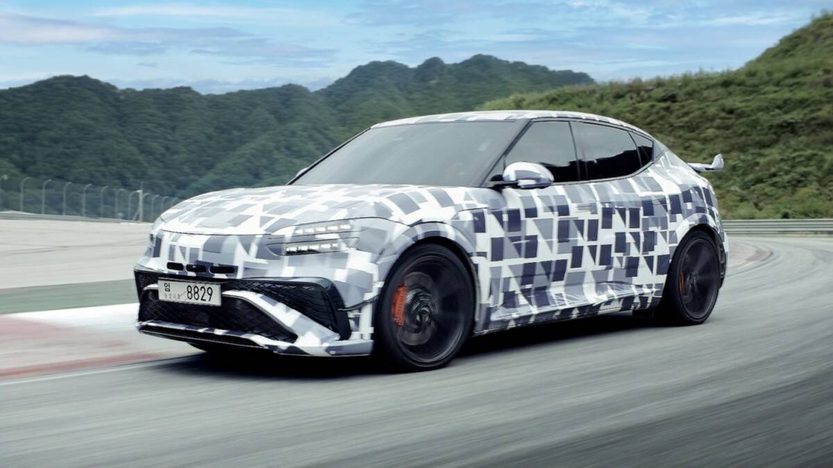 Genesis готовит свой первый электрокар повышенной мощности - GV60 Magma 4 arenaev 001