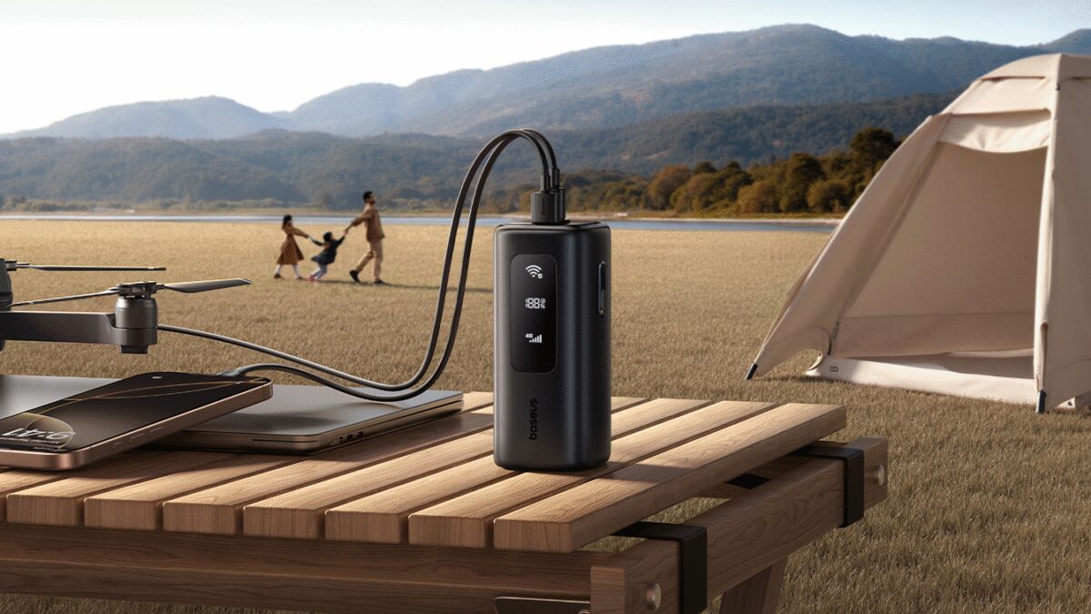 Baseus представила EnerGeek GX11 - первый в мире пауэрбанк с 4G-модемом и быстрой зарядкой 67 Вт 2 baseus energeek gx11