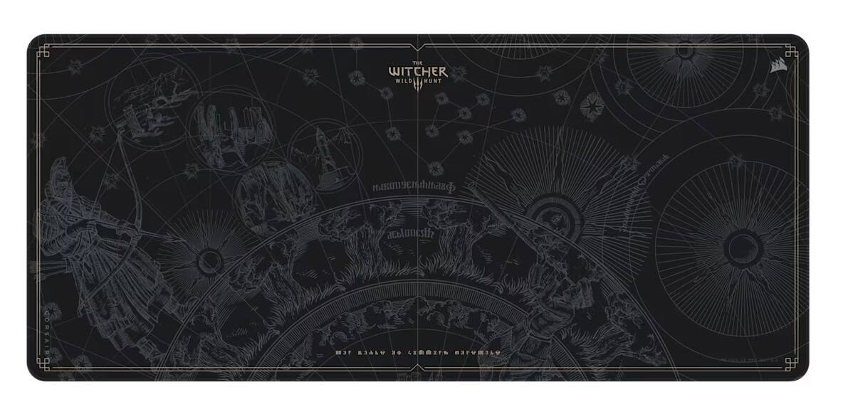 Corsair и CD Projekt Red выпустили лимитированную серию аксессуаров к 10-летию The Witcher 3: Wild Hunt 7 corsair mm300 2xl anti fray clot