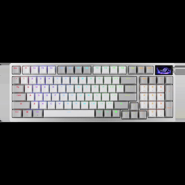 Asus ROG представила игровые клавиатуры Azoth 96 HE и Falchion Ace ZywOo Edition с магнитными переключателями и откликом 0.125 мс 7 h732