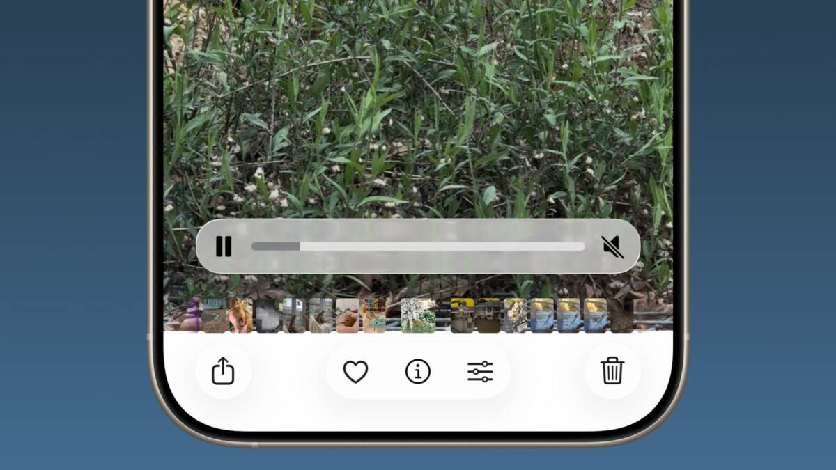 ios 26 1 photos app video