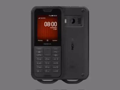 Защищённый Nokia 800 Tough 2nd gen: задняя камера и внутренний динамик на корпусе