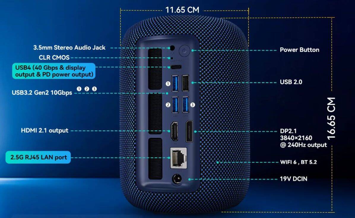 Выпущен мини-ПК EX1/EXR1 с дизайном колонки Apple HomePod 9