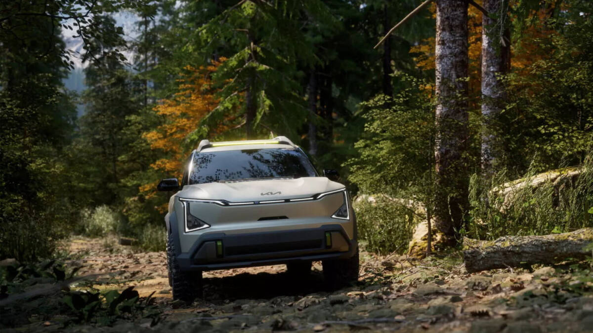 Из электрического Kia EV5 сделали концепт Weekender