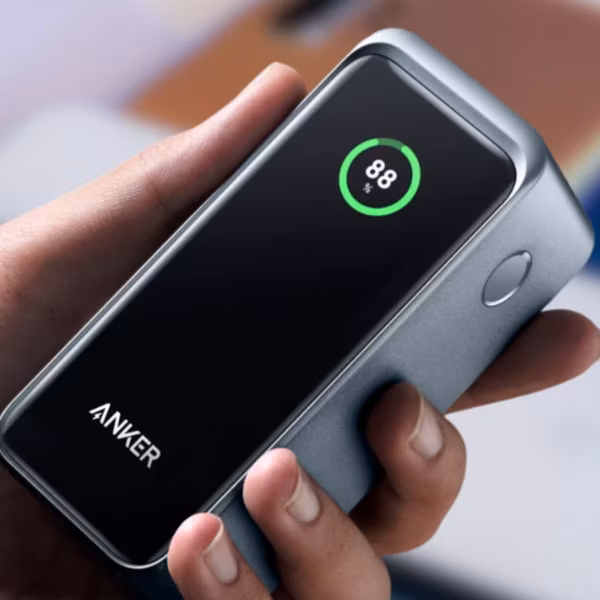 Портативный power bank Anker Prime 20000 мА·ч 200 Вт с дисплеем уровня заряда и быстрой зарядкой